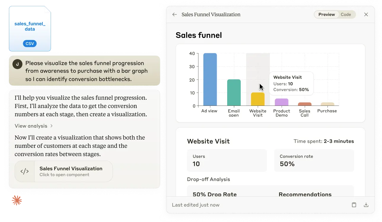 11月2日 Claude 3.5 新功能 支持对 100 页的PDF 图像、图表和图形进行可视化分析