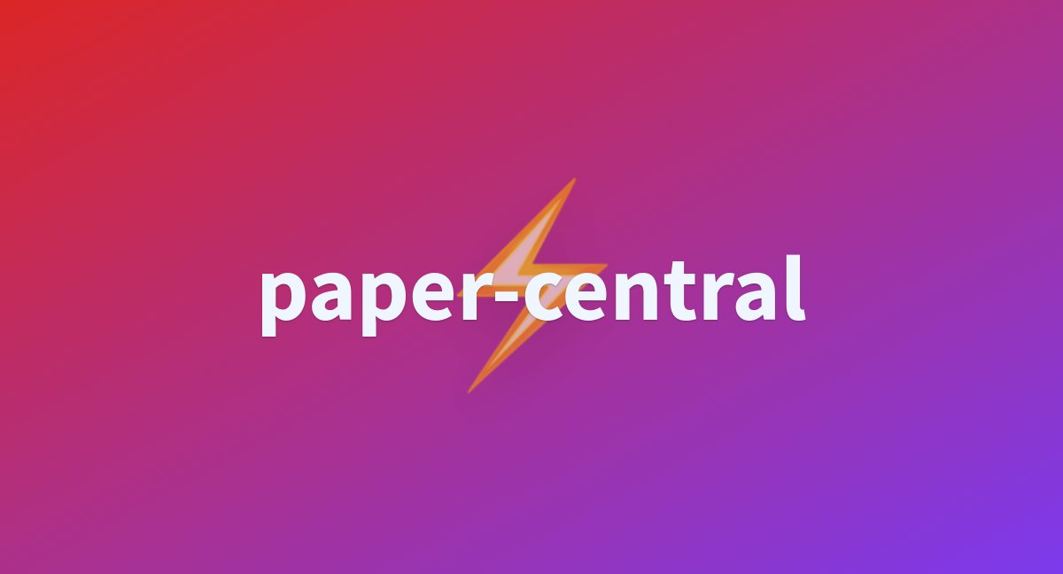 10月4日 Hugging Face 推出一站式搜索开源成果的平台：Paper Central